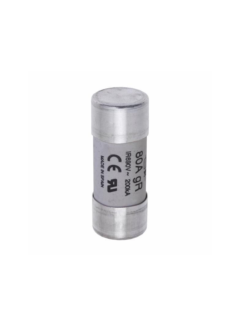 80A 690V AC gR 22X58mm FUSE W/O STRIKER Wkładka szybka 80A AC 690V 22x58 gR IEC UL FWP-80G22F EATON
