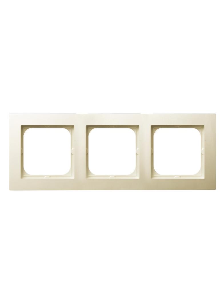 AS Ramka potrójna - kolor ecru