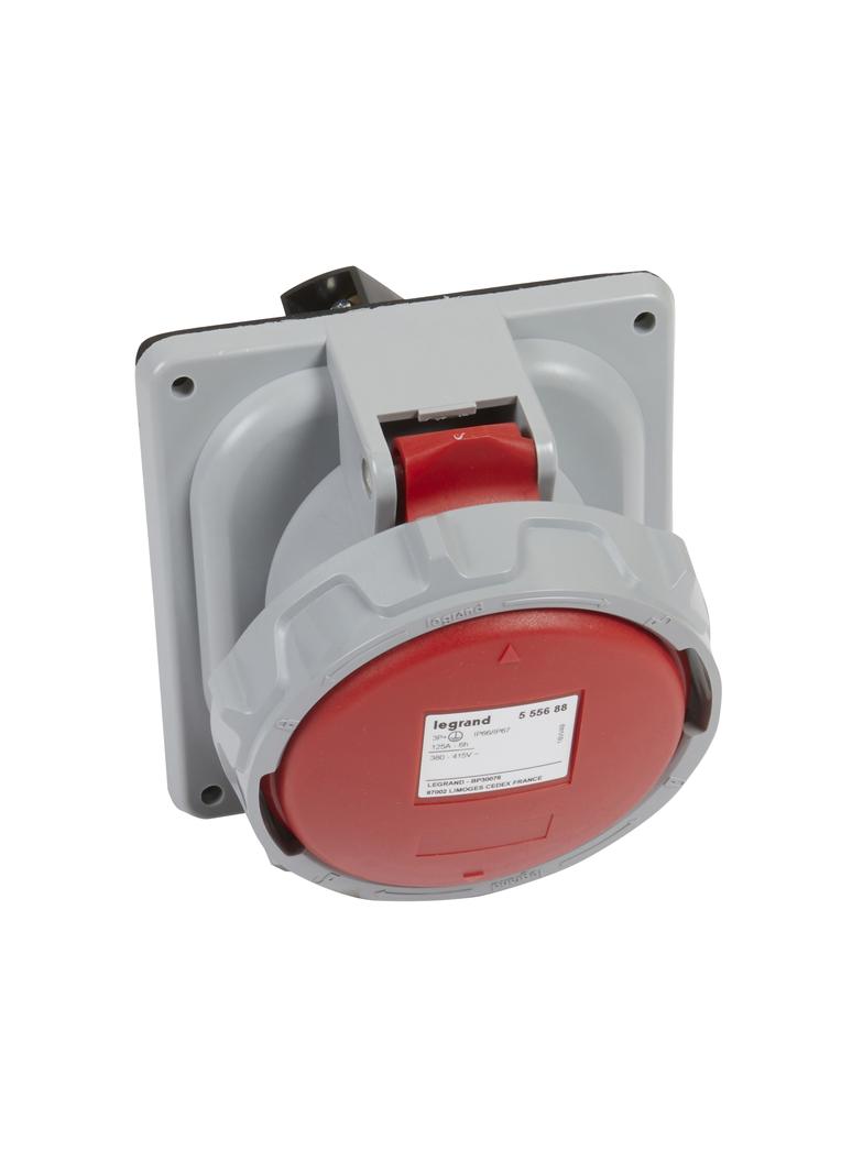 Gniazdo Tablicowe 125A 3P+Z 415V IP66/67 555688 LEGRAND