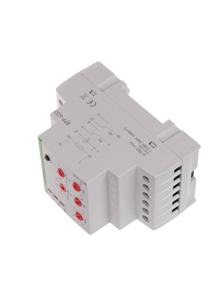 PRZEKAŹNIK PRIORYTETOWY, CZTERO-FUNKCYJNY, STYKI:2X2P, IMAX=16A, MONTAŻ NA SZYNE, 3 MODUŁY