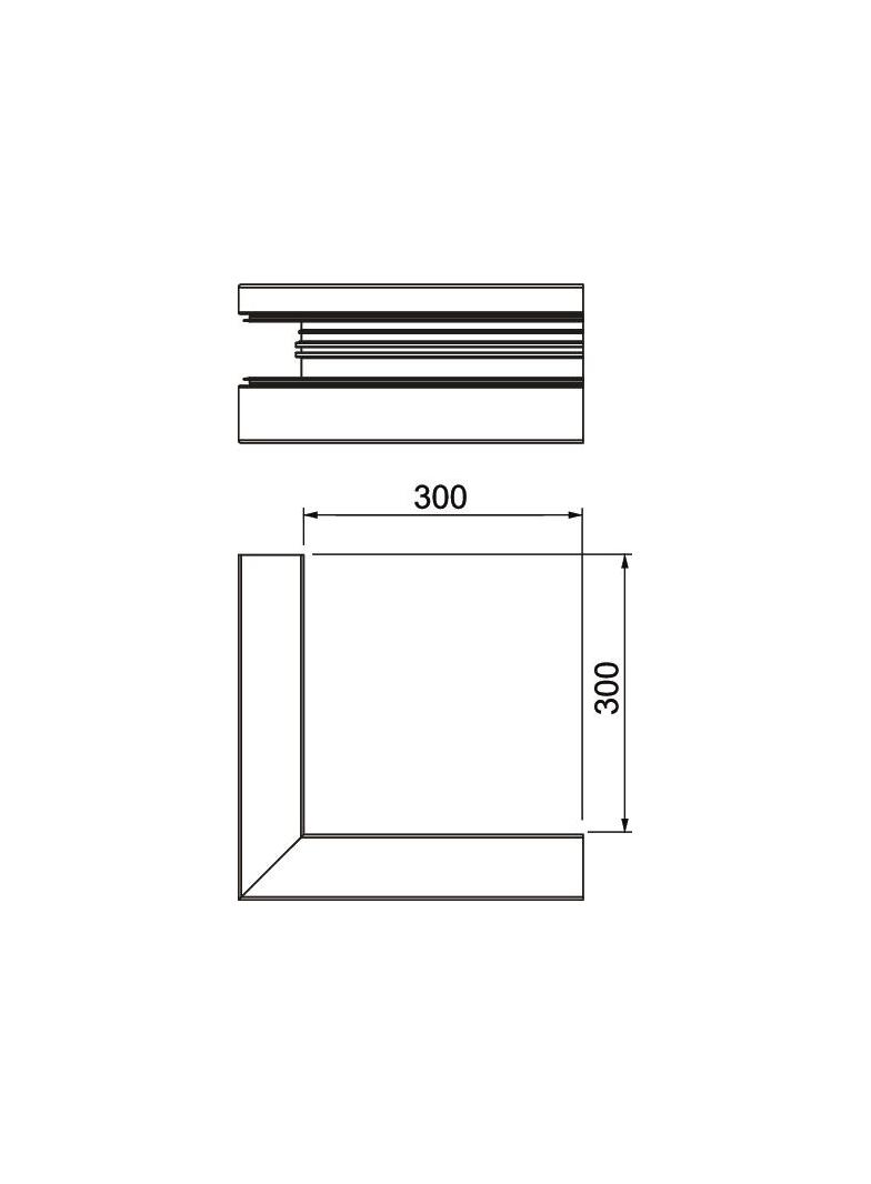 GA-AA70170EL, Naroże zewnętrzne asymetryczne