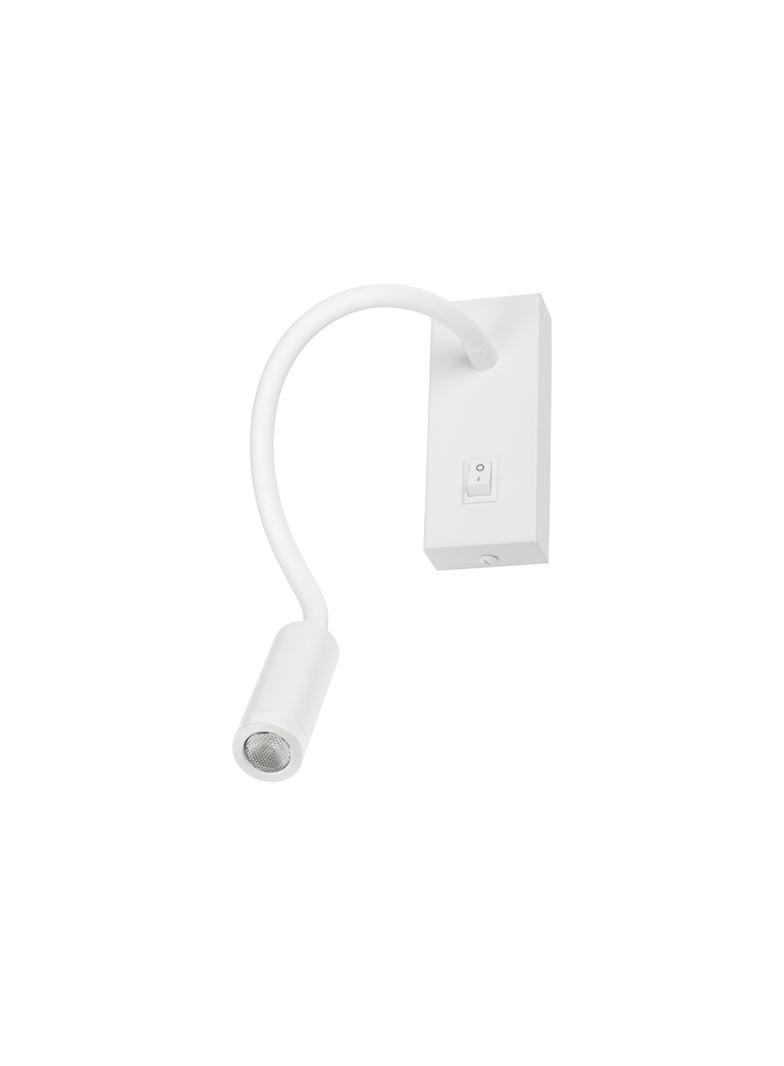 Oprawa ścienna biała LED TONIL II LED B kinkiet 3,3W 145lm 3000K barwa ciepła 32523 KANLUX