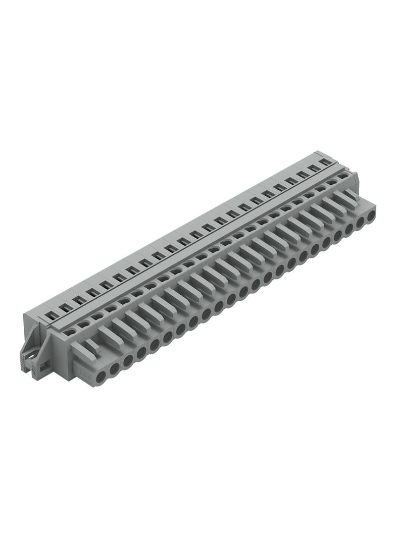 MCS-MIDI Classic gniazdo 23-bieg. szare raster 5 mm /10szt./ WAGO