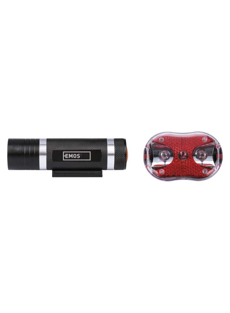 Lampa rowerowa komplet przód + tylna, 150 lm, 5× AAA P3920 EMOS