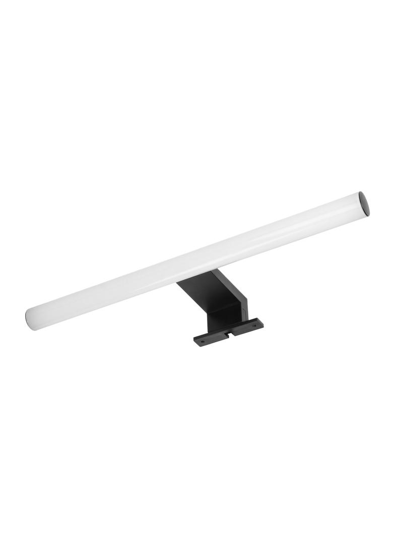 PEEGEL LED 6W, lampa nad lustro, 540lm, 4000K, dł.40 cm, tworzywo sztuczne+akryl, czarna AD-OM-6121L4/B ORNO