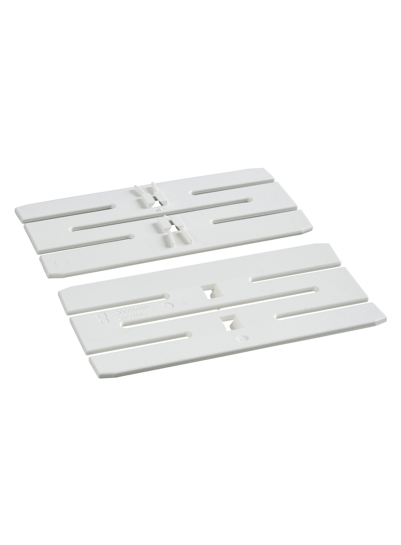 Optiline 45 łącznik wewnętrzny PC, ABS biel