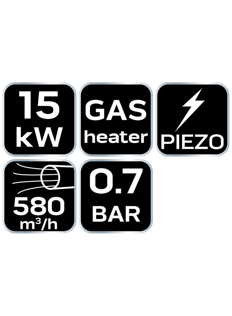 Nagrzewnica gazowa 15kW