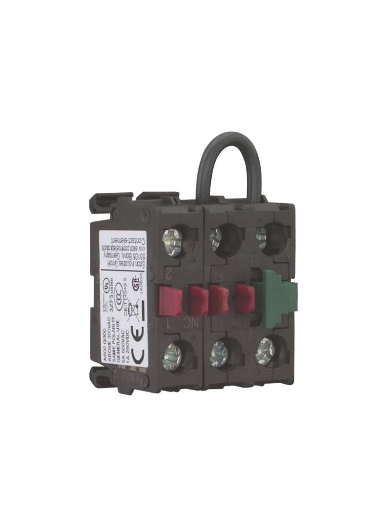 M22-KC02SMC10 Element stykowy z samokontrolą 1Z 2R. mocowany do ścianki tylnej 121720 EATON