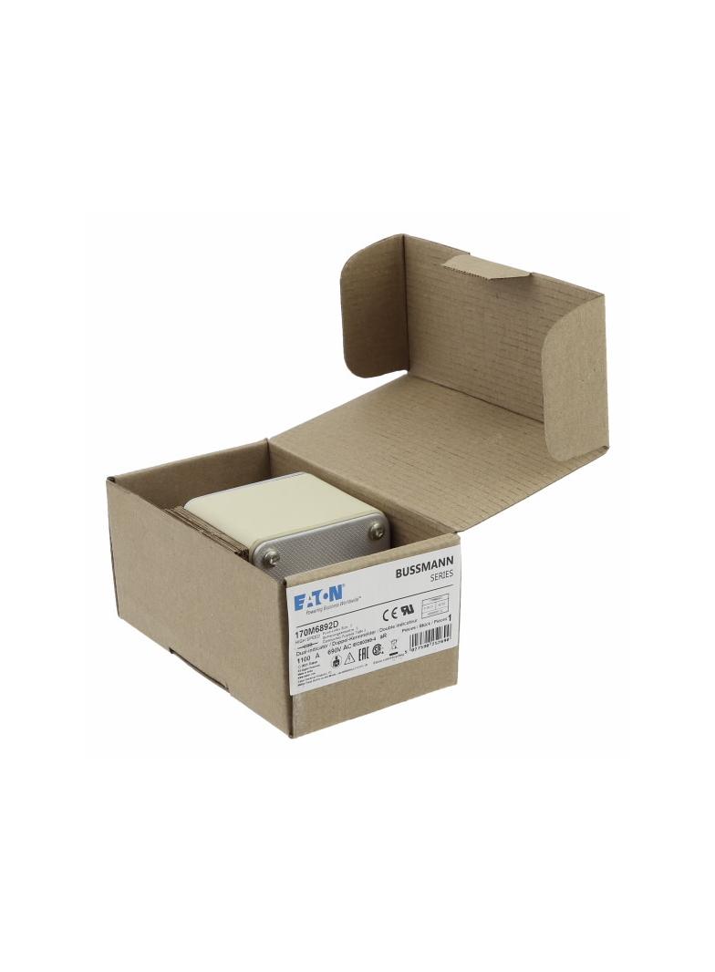 1100A 690V aR DIN 3 HSDNH FUSE Wkładka szybka 1100A AC 690V DIN 3 aR DIN IEC podwójny wskaź 170M6892