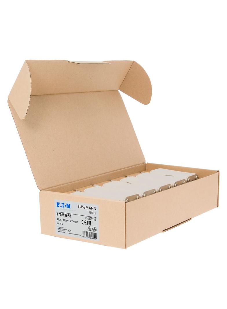 250A 1000V 1*TN/110 aR INDICATOR FUSE Wkładka szybka 250A AC 1000V compact DIN 1 43x61x138 170M3988