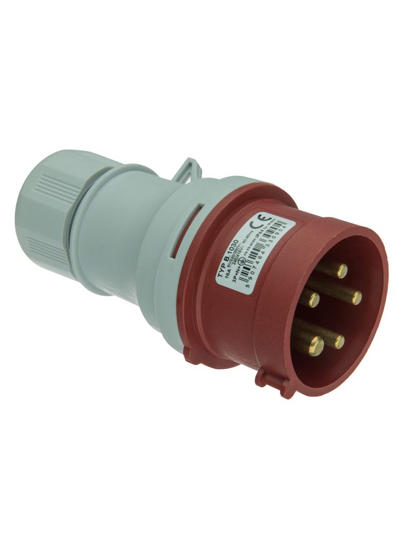 Kat.IVN 1653, wtyczka siłowa 16A 5p. Twiggy