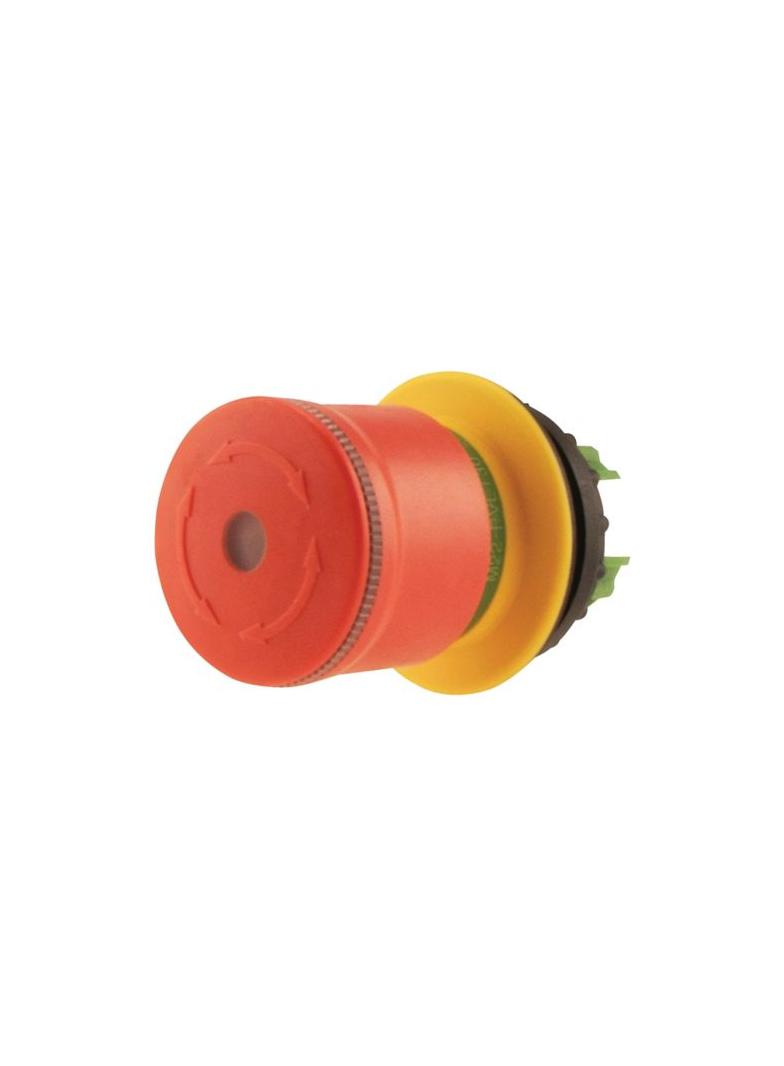 M22-PVLT30 Przycisk bezpieczeństwa 30mm otwór 22mm pierścień podświetlany odblokowanie owywany przez