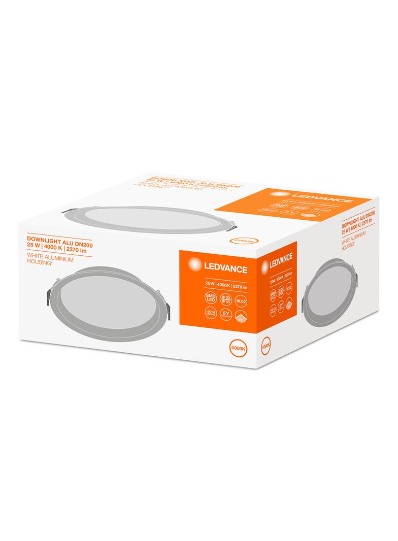 Oprawa DOWNLIGHT ALU DN200 25W 4000K WT IP44