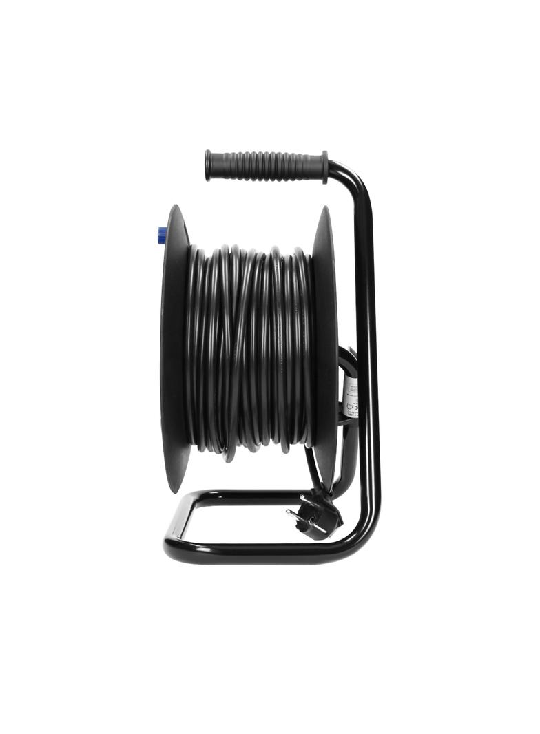 Przedłużacz bębnowy 4 gniazda kabel PVC H05VV-F 3x1.5mm2 długość - 30m Termik Przesłony to OR-AE-131