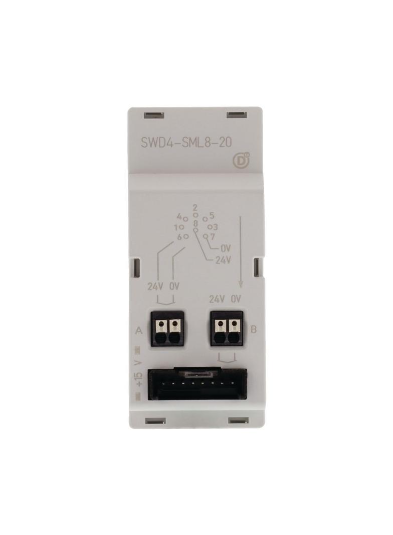 SWD4-SML8-20 Adapter (przepust) z przewodu okrągłego na płaski SmartWire-DT 121381 EATON