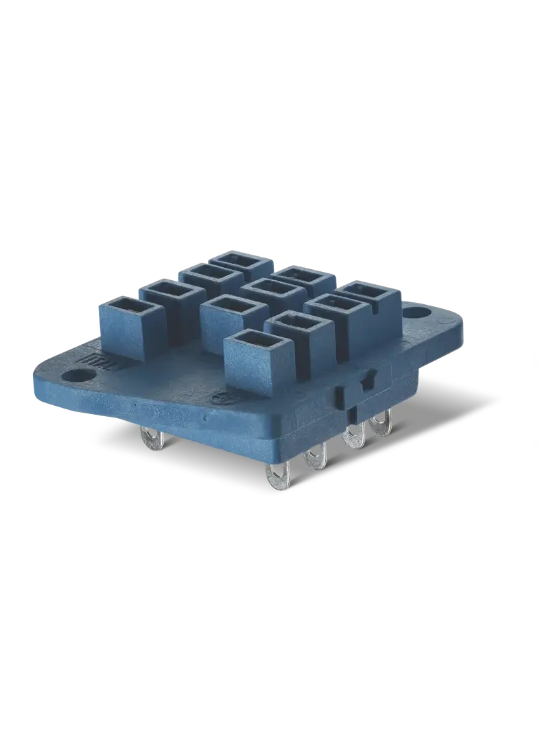 Gniazdo do przekaźników serii 62.31; 62.32; 62.33; zaciski śrubowe, 92.33 SMA
