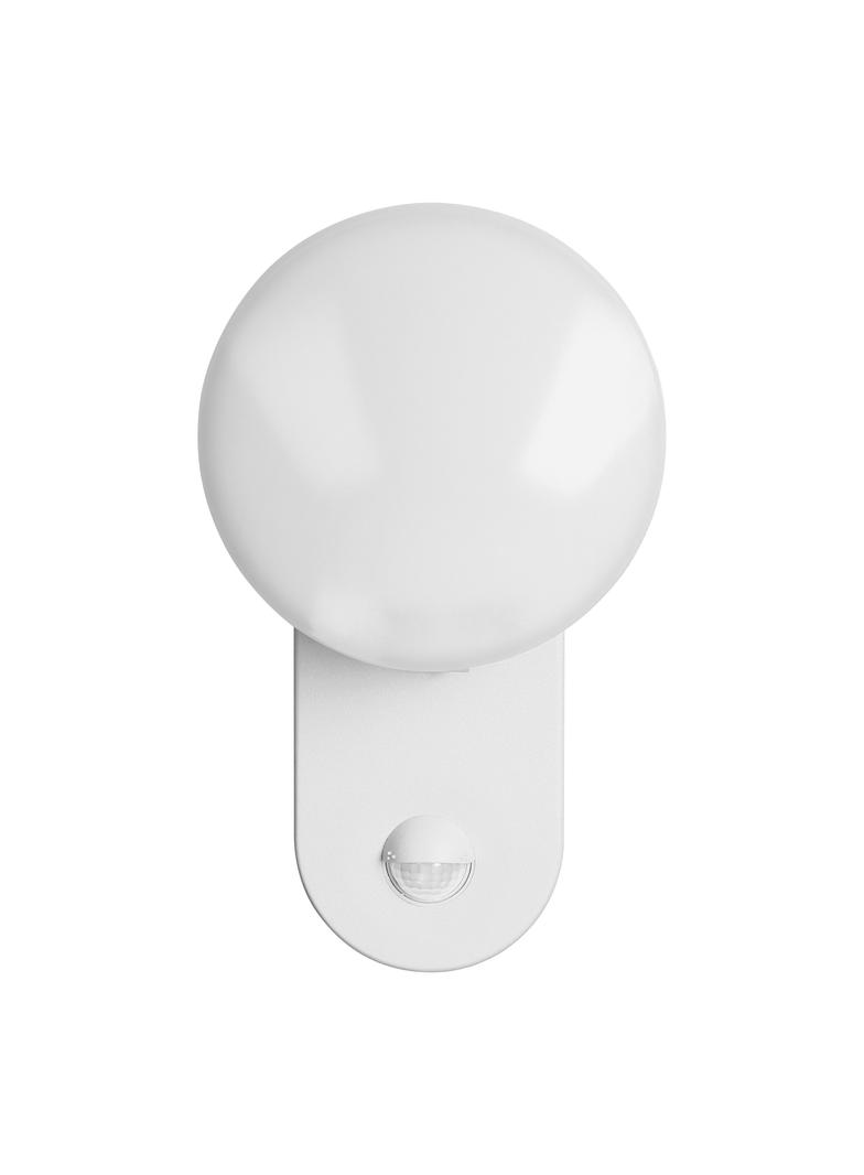 Oprawa ogrodowa z czujnikiem ruchu 15W 1100lm IP65 4000K biała RIOLIT LED AD-OP-6206WLPMR4 ORNO