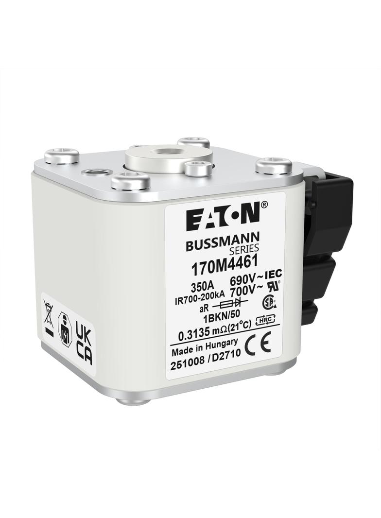 FUSE 350A 690V 1BKN/50 AR UC Wkładka szybka 350A AC 690V rozmiar 1 53x69x51 mm aR IEC UL, 170M4461 E