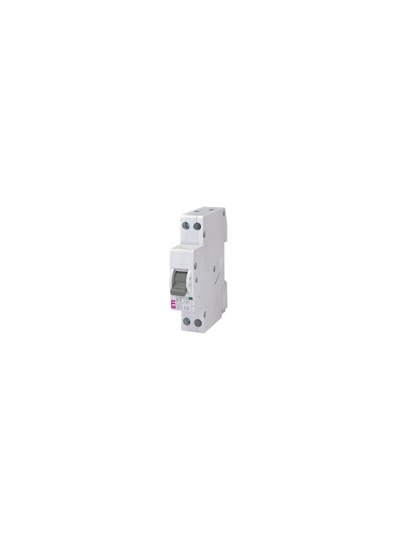 Wyłącznik nadprądowy MAT 1N 1P+N B6 002191101 ETI