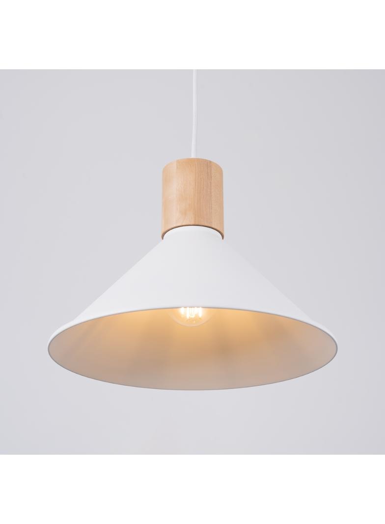 Lampa wisząca JAGA biała