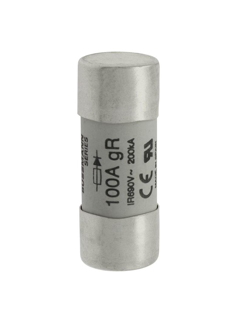 100A 690V AC gR 22X58mm FUSE W/O STRIKER Wkładka szybka 100A AC 690V 22x58 gR IEC UL FWP-100G22F EAT