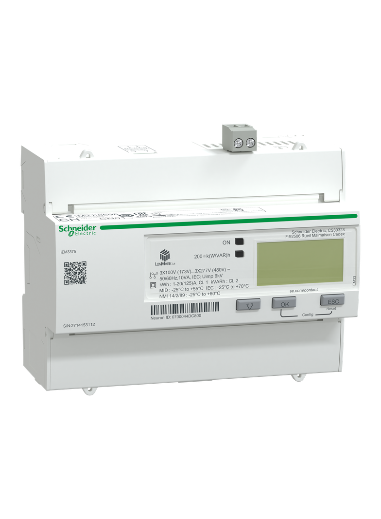 PowerLogic Licznik energii trójfazowy 125A kl 1 MID Lon