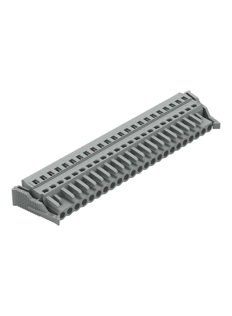 MCS-MIDI Classic gniazdo 23-bieg. szare raster 5 mm /10szt./ WAGO
