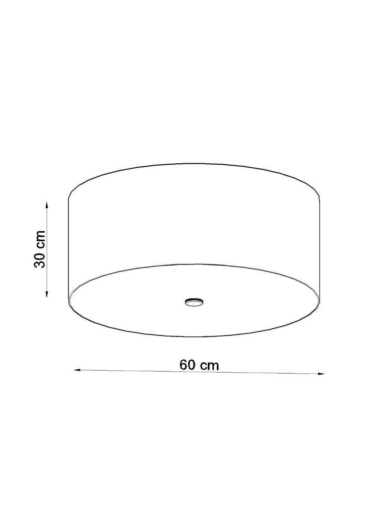 Sollux Plafon OTTO 60 biały SL.0791
