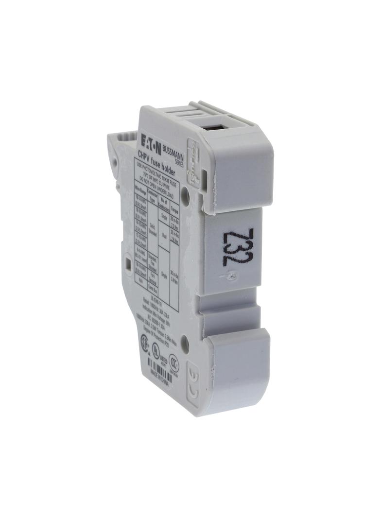 1Pole 30A 1000Vdc MFH For 10x38 Gpv Podstawa wkładki cylindrycznej 10x38 gPV 1P 32A 1000VDC CHPV1U E