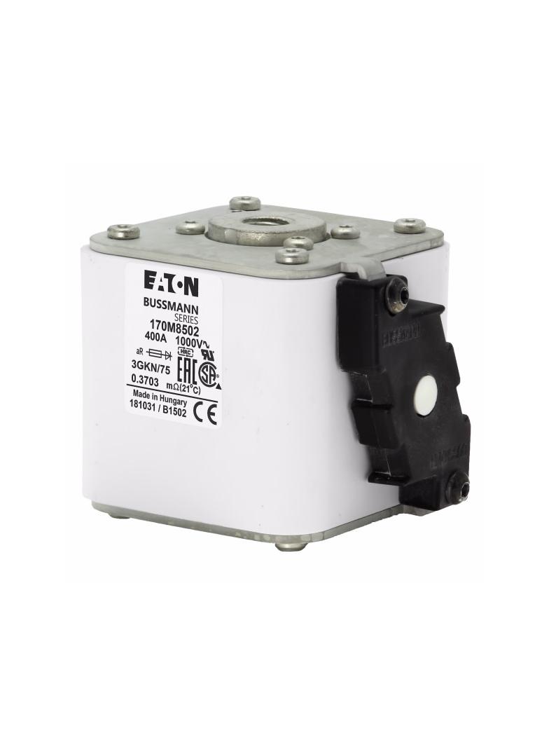 FUSE 400A 1000V 3GKN/75 AR UR Wkładka szybka 400A AC 1000V rozmiar 3 74x92x91 mm aR IEC UL 170M8502