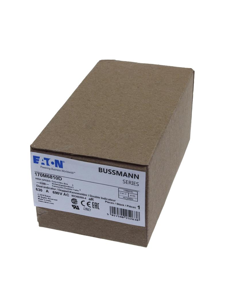 630A 690V aR DIN 3 HSDNH FUSE Wkładka szybka 630A AC 690V DIN 3 aR DIN IEC podwójny wskaźni 170M6810
