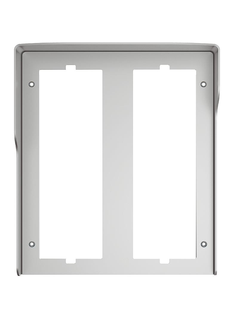 OSŁONA Z DASZKIEM DO PANELI SFERA - 6 MODUŁÓW - ALUMINIUM, Bticino