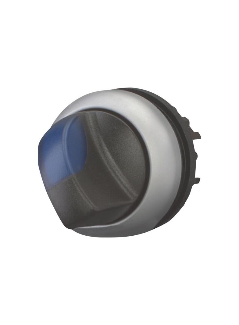 M22-WLKV-B Przełącznik 2 położeniowy niebieski bez samopowrotu i z możliwością podświetlenia 284397