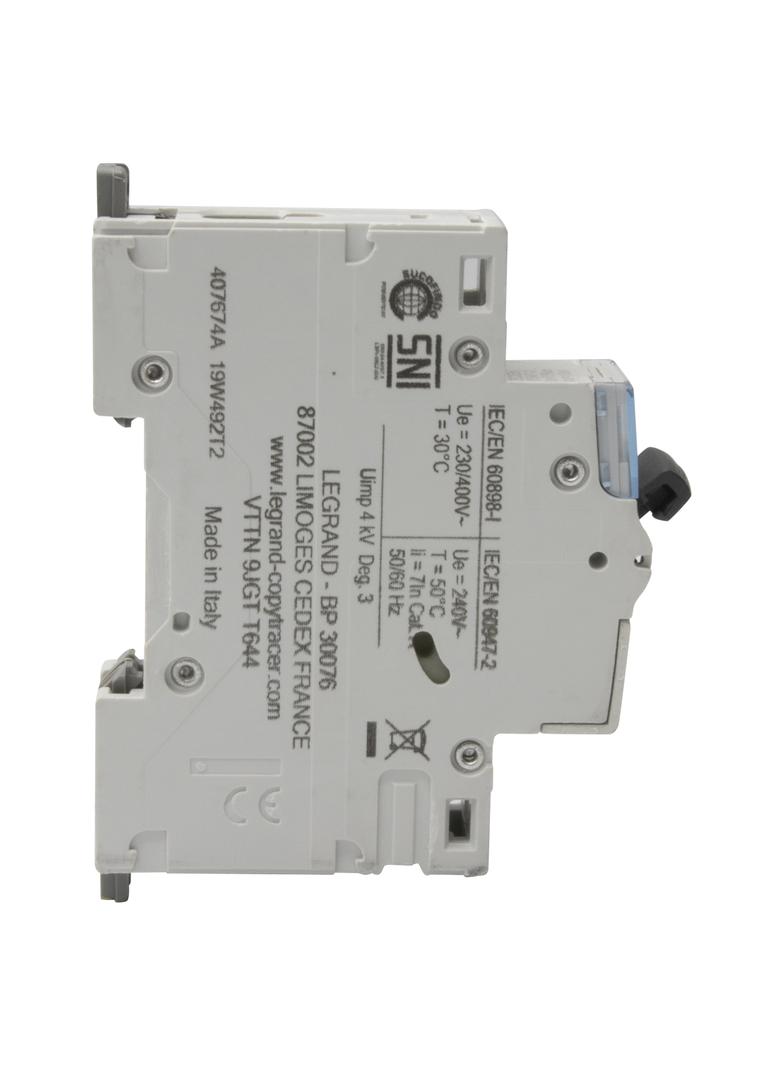 Wyłącznik Nadprądowy S 301 1P C40A 6kA DX3 407674 LEGRAND