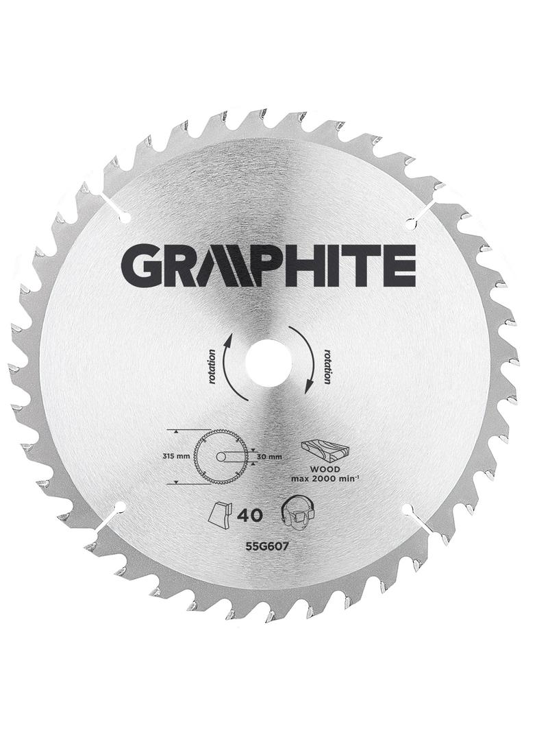 Tarcza do pilarki, widiowa, 315 x 30 mm, 40 zębów