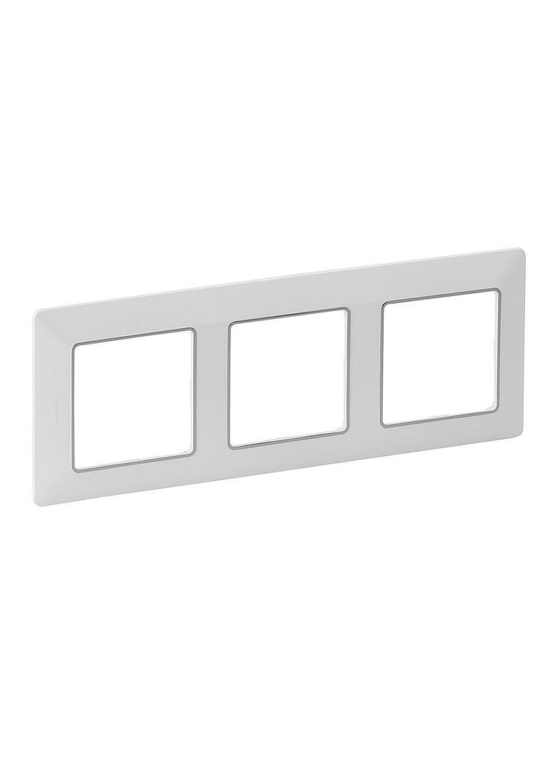 VALIF:RAMKA X3 BIAŁA/CHROM, Legrand