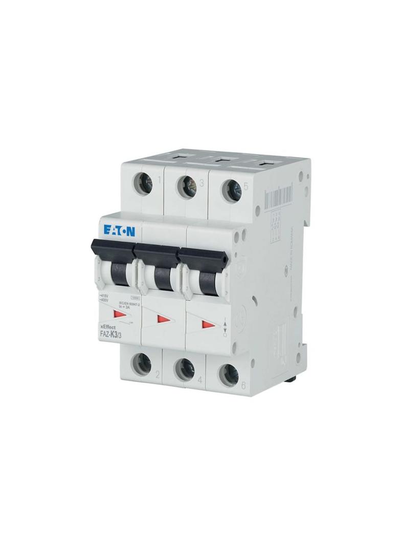 FAZ-K3/3 Wyłącznik nadprądowy 10kA K3A 3P 278905 EATON