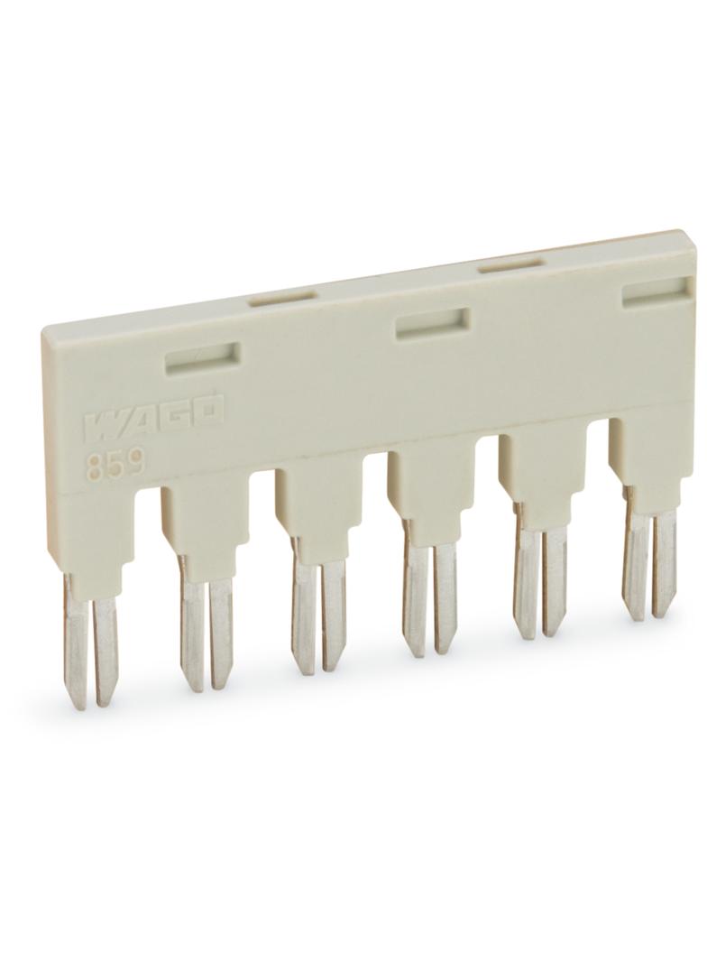 mostek grzebieniowy 6-torowy szary