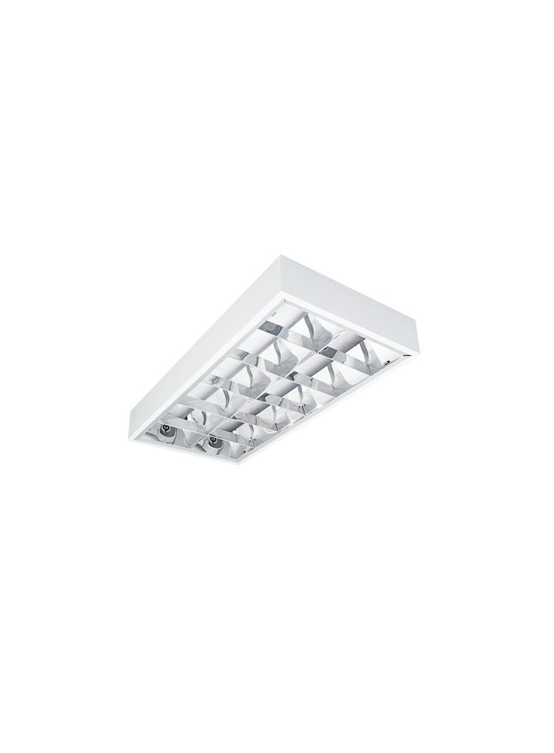 NOTUS 4LED 218 NT Oprawa rastrowa do T8 LED NOTUS 4LED 218 NT prostokątny jednostronne 2 x max 18W k 22674 KANLUX