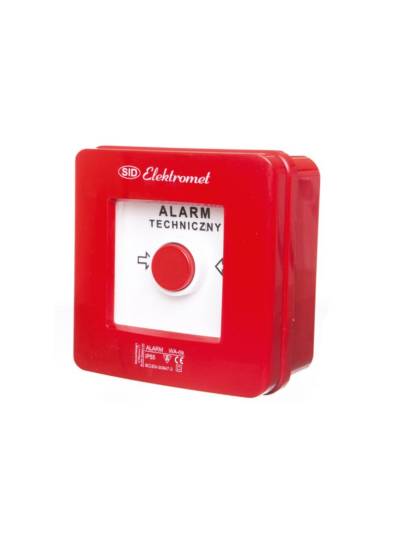 WA-6s 4 tory prądowe 12A NC-NC NC-NC ALARM, Wyłączniki alarmowe samoczynne natynkowe 921417 ELEKTROMET