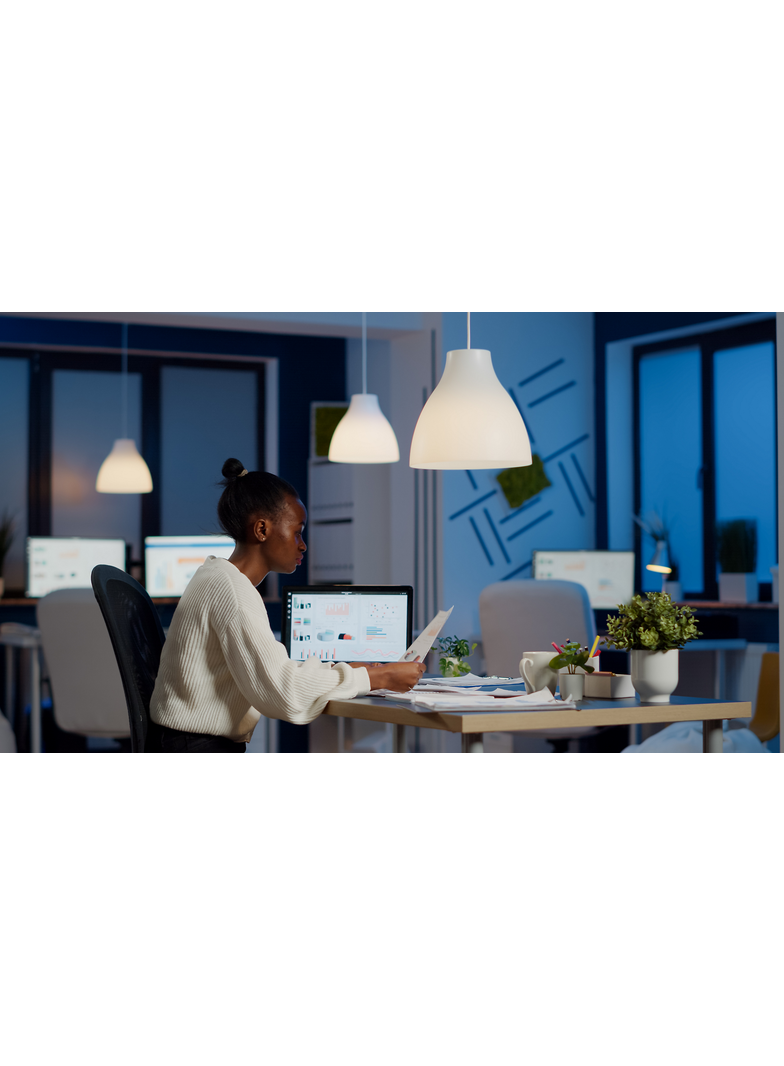 Żarówka LED klasa A 5,2W=75W 1095lm 3000K barwa ciepła kulka 5,2-75W E27 830 A60 UE Szkło matowe 5 l