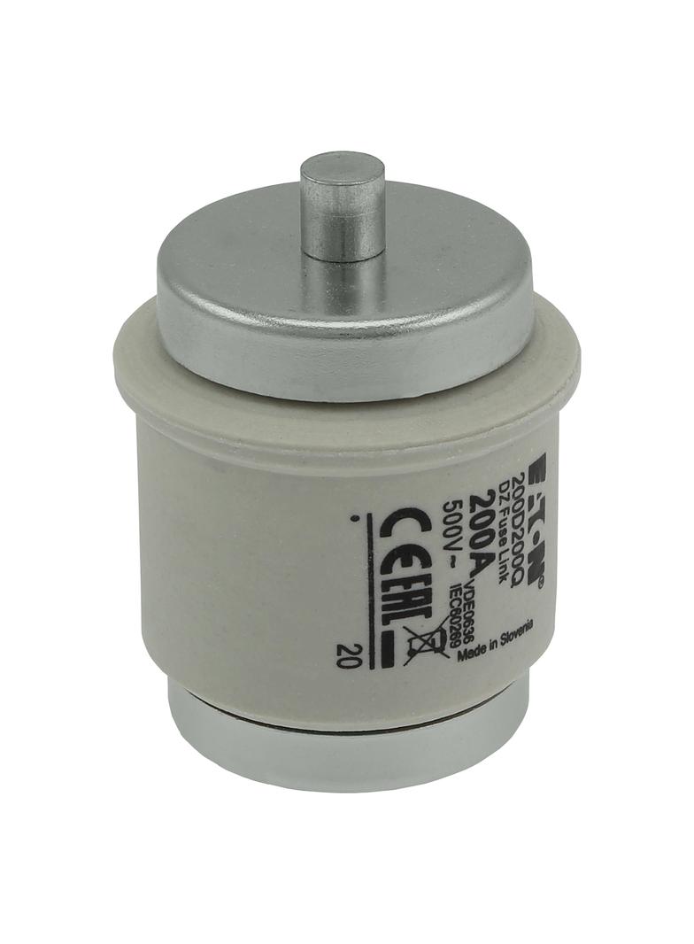 FUSE 200A DV 500V TYPE DZ Wkładka DV 200A DZ 500VAC E200 200D200Q EATON
