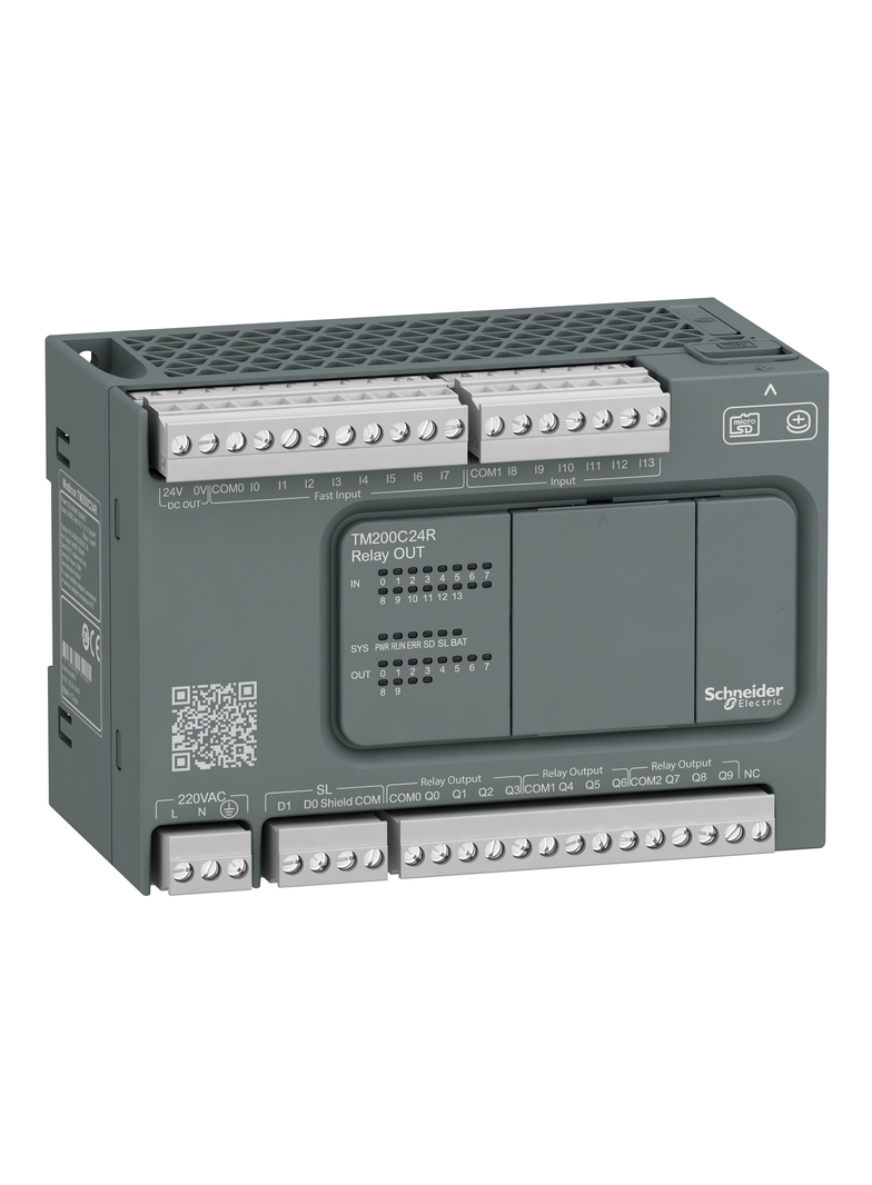 sterownik M200 24 IO z wyjsciami przekaźnikowymi