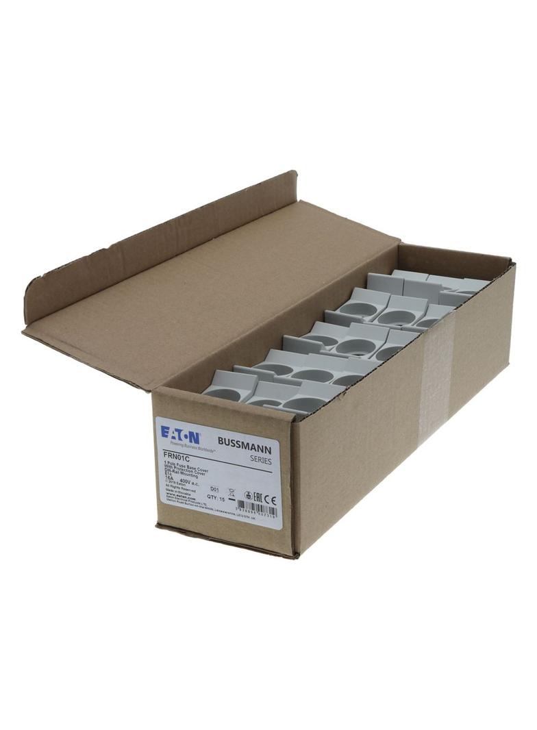 FUSE-BASE D01 1POL DIN HUT 16A Podstawa bezpiecznikowa D01 E14 1P szyna DIN FRN01C EATON