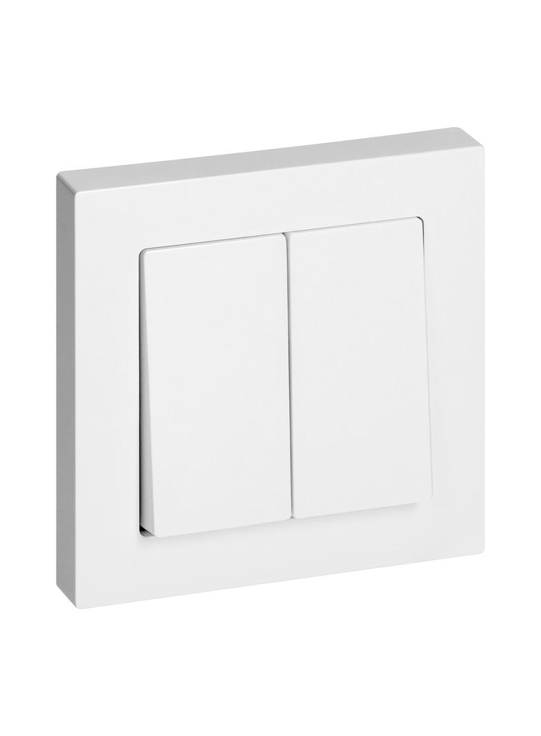 Łącznik podtynkowy świecznikowy Malta, 10A, 250V, WP-2M, biały FMS-101/W ORNO