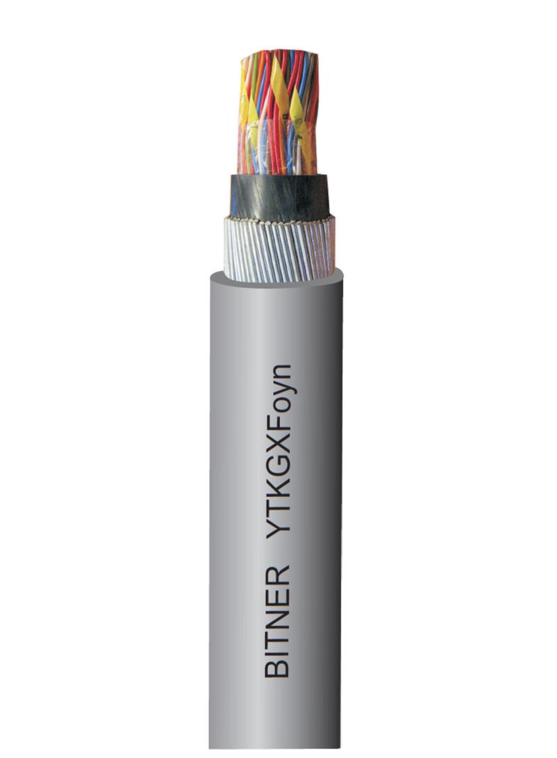 YTKGXFoyn 5x2x0,8 Telekomunikacyjny opancerzony kabel górniczy