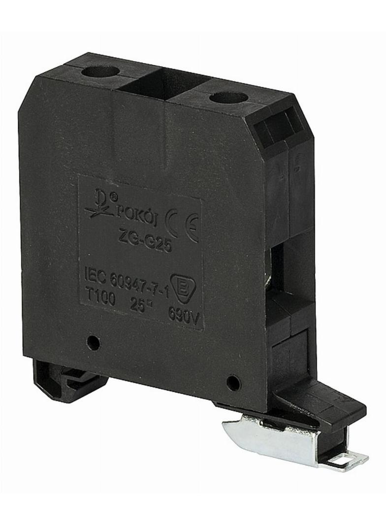 ZG-G25/TS35 ZŁĄCZKA K.CZARNY