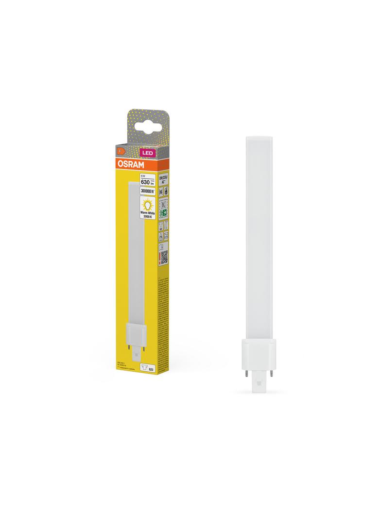Lampa DULUX S LED FR 11 CCG, AC mains 6W 830 G23