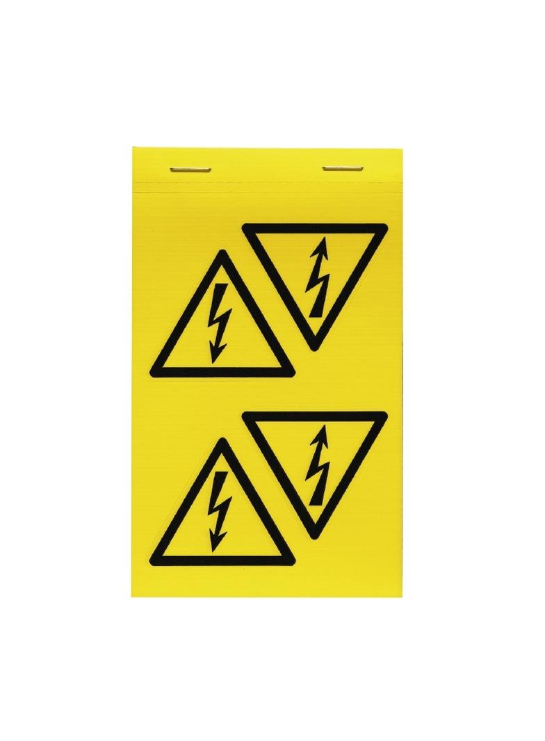 SYMBOL-P. 25X25X25 B/DR Materiał do etykiet /120szt./ WEIDMULLER