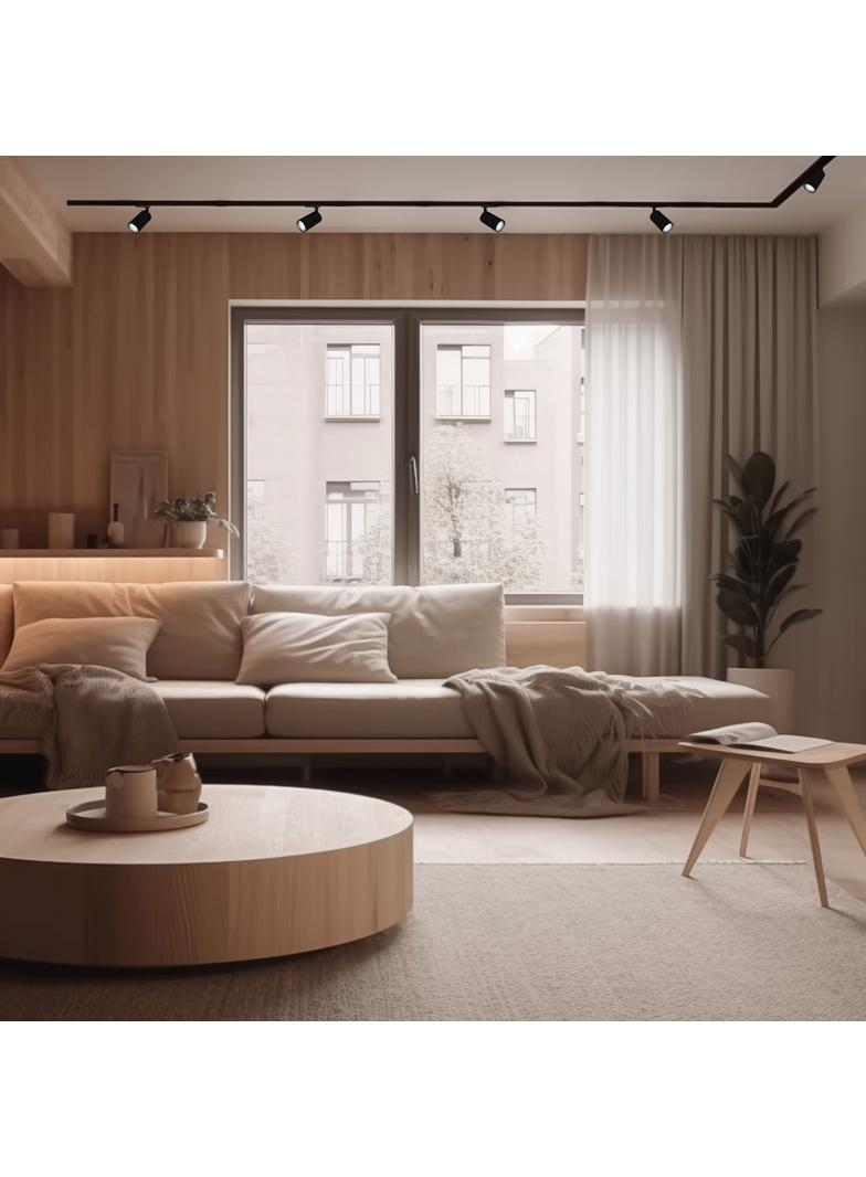 MADARA ALTRO GU10 NA SZYNOPRZEWÓD 3F 250V IP20 57x101x141mm CZARNY